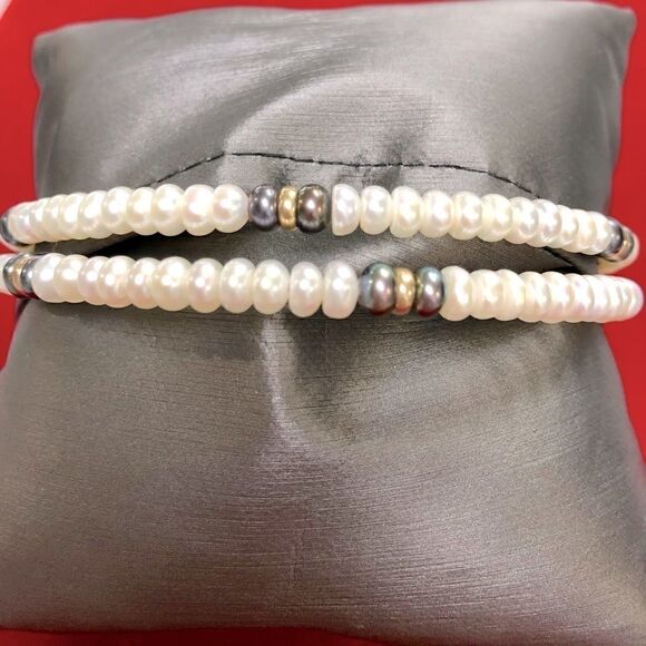 Honora Pearl Coil 14k Bracelet - Picture 2 of 7